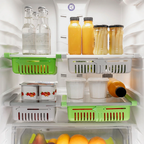 🧺 Organizador Ajustable para Heladera – PROMO 3×1