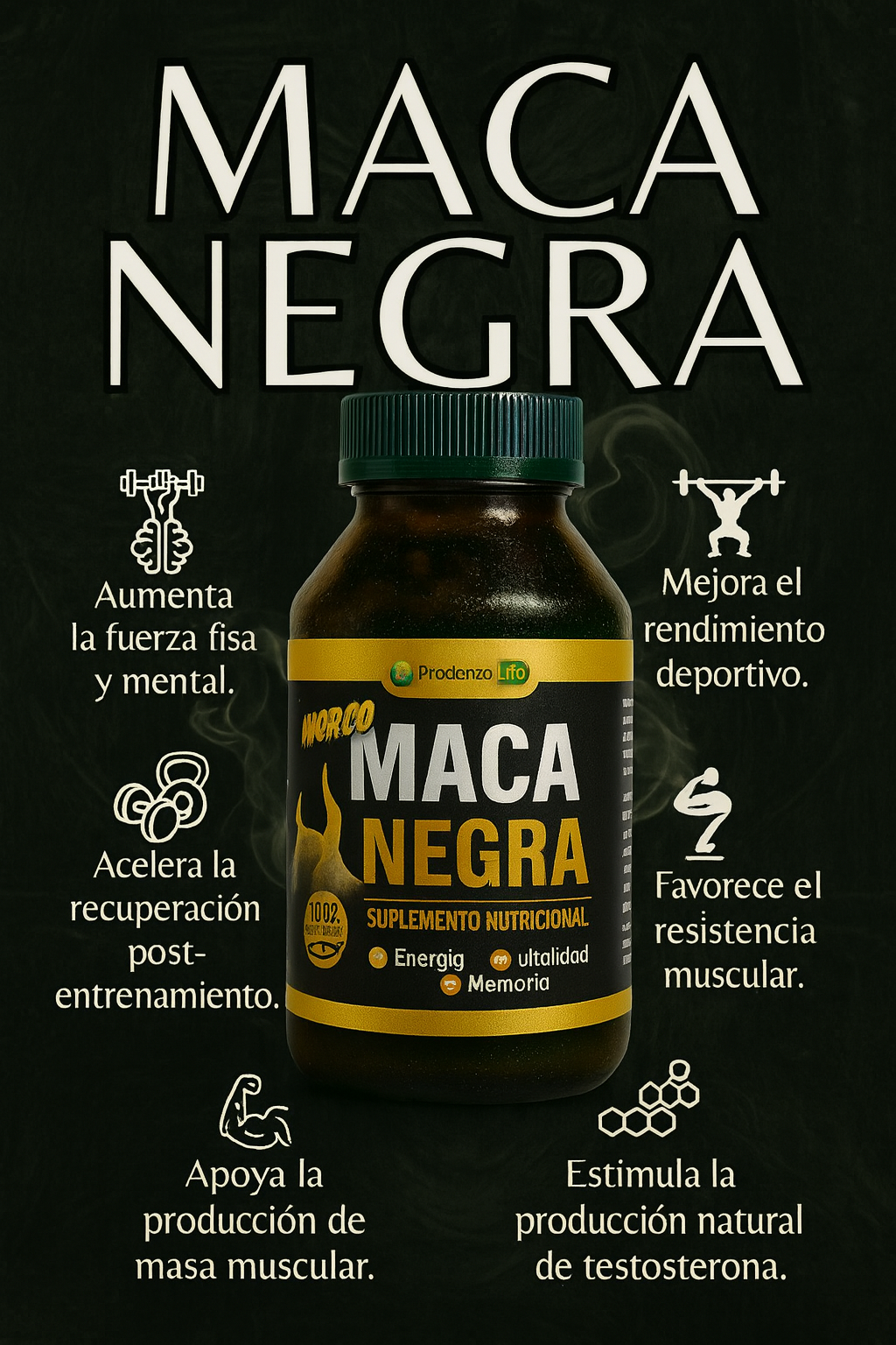 Maca Negra Premium-Peruana  <br> <span style="color:#dc2626;font-weight:900;">🔥 OFERTA ESPECIAL: 25% DE DESCUENTO</span>