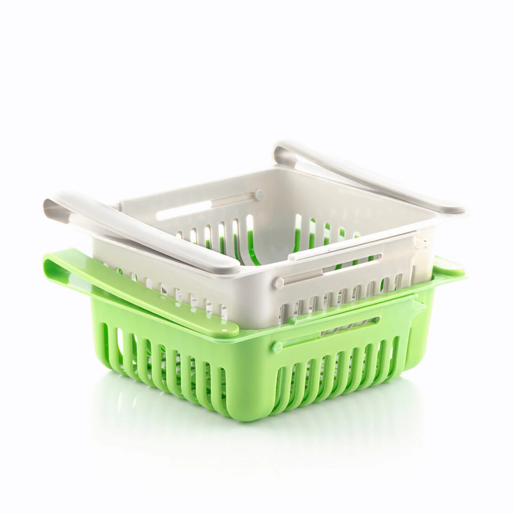 🧺 Organizador Ajustable para Heladera – PROMO 3×1