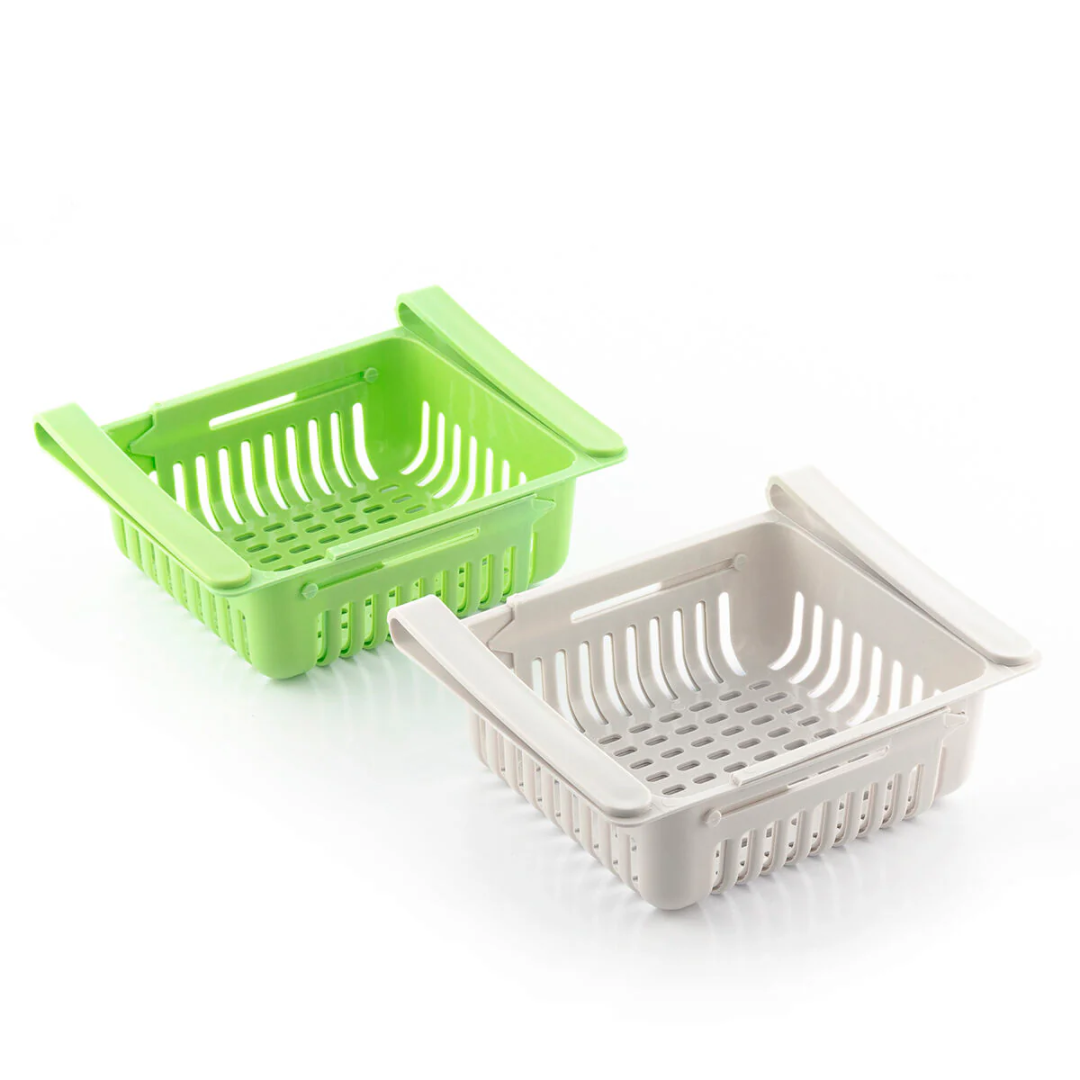 🧺 Organizador Ajustable para Heladera – PROMO 3×1