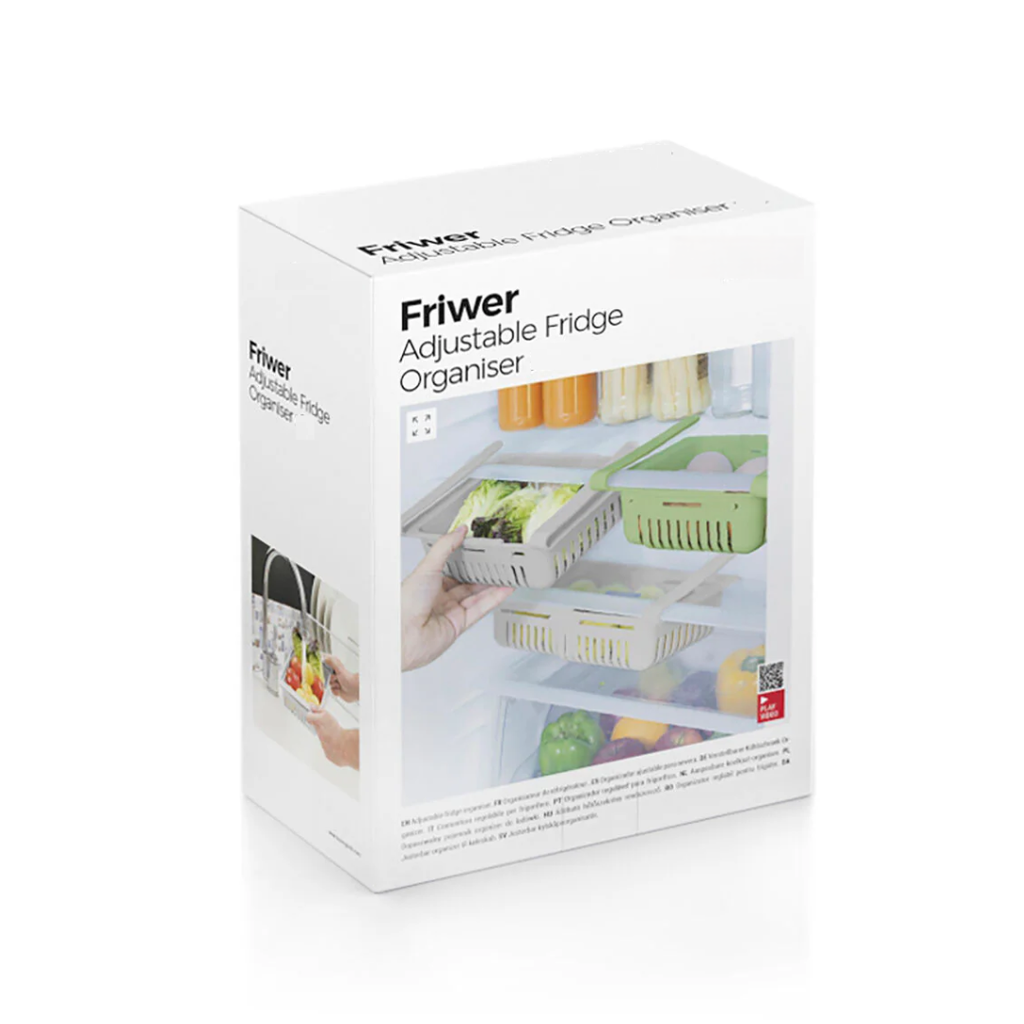 🧺 Organizador Ajustable para Heladera – PROMO 3×1