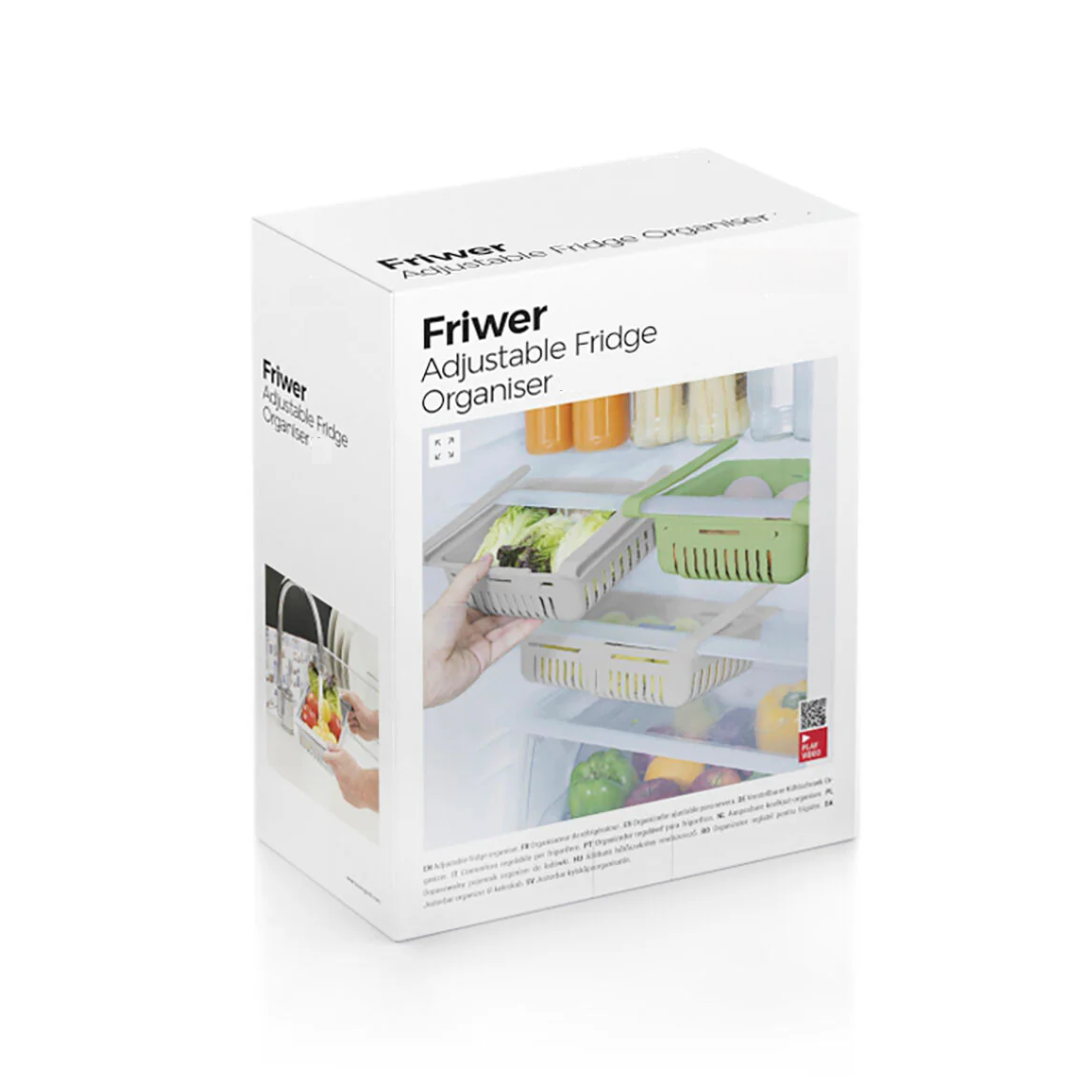 🧺 Organizador Ajustable para Heladera – PROMO 3×1