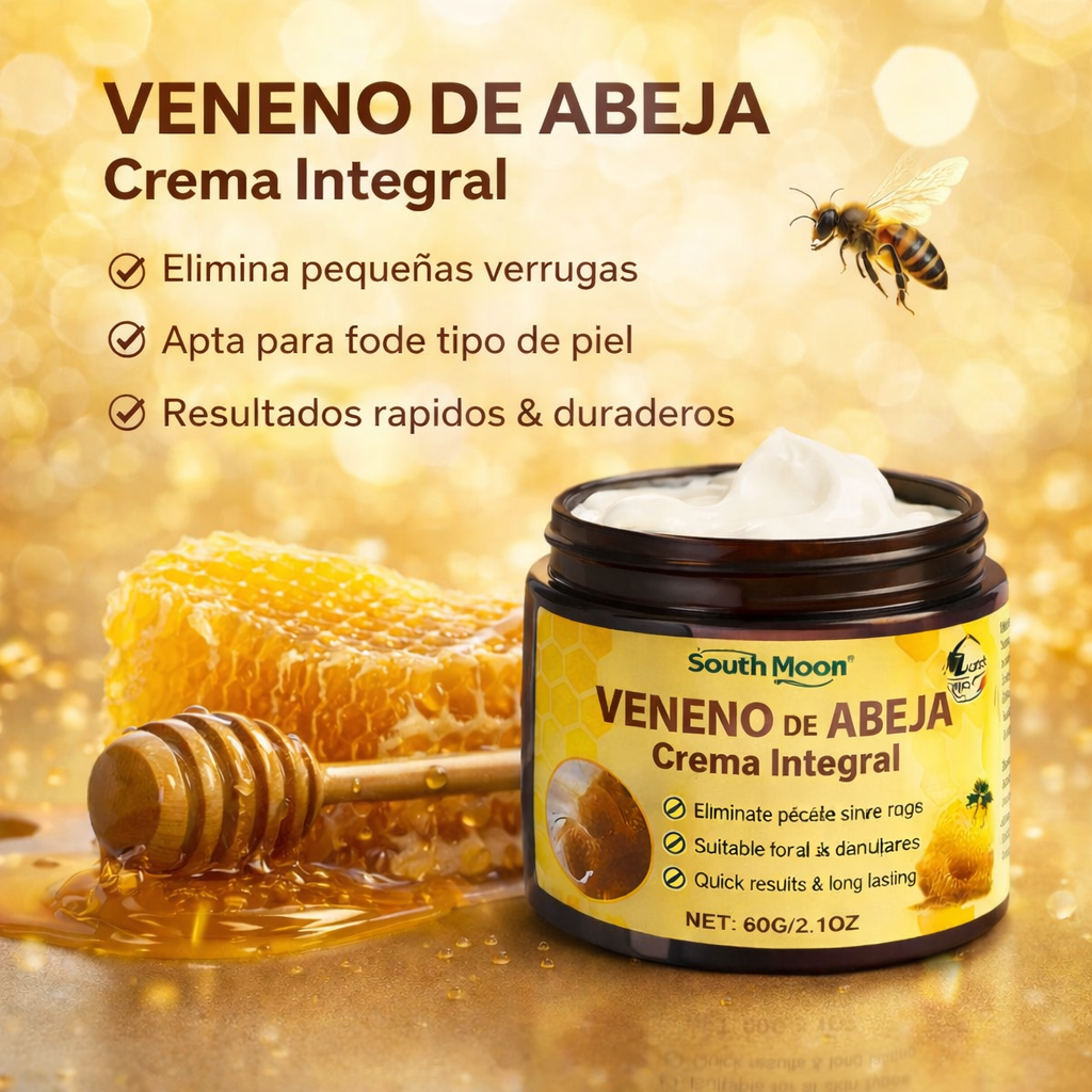 Crema con veneno de abeja — piel hidratada y revitalizada en 1 minuto  <br> <span style="color:#dc2626;font-weight:900;">🔥 OFERTA ESPECIAL: 25% DE DESCUENTO</span>