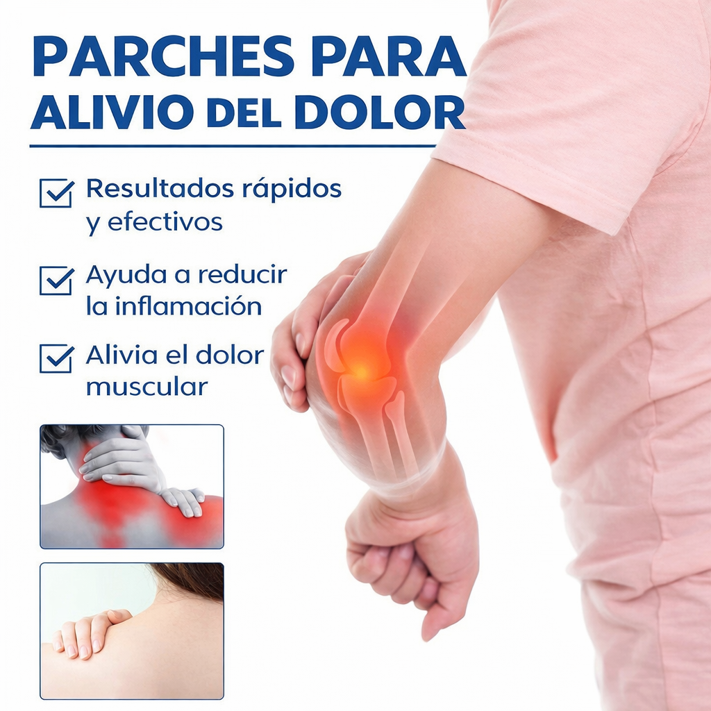 💥 Parche Natural para Aliviar Molestias Musculares y Articulares <br> 🩹 Más comodidad para espalda, cuello, rodillas y articulaciones <br> <span style="color:#dc2626;font-weight:900;">🔥 OFERTA ESPECIAL: 25% DE DESCUENTO</span>