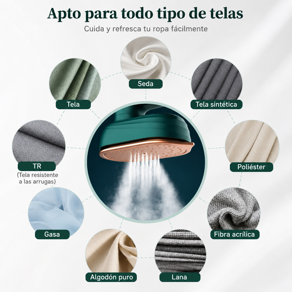 😍👔 Nunca Más Salgas con la Ropa Arrugada <br>✨ La Mini Plancha a Vapor que Te Salva Antes de Cada Salida ✨ <br> <span style="color:#dc2626;font-weight:900;">🔥 OFERTA ESPECIAL: 25% DE DESCUENTO🔥 </span>