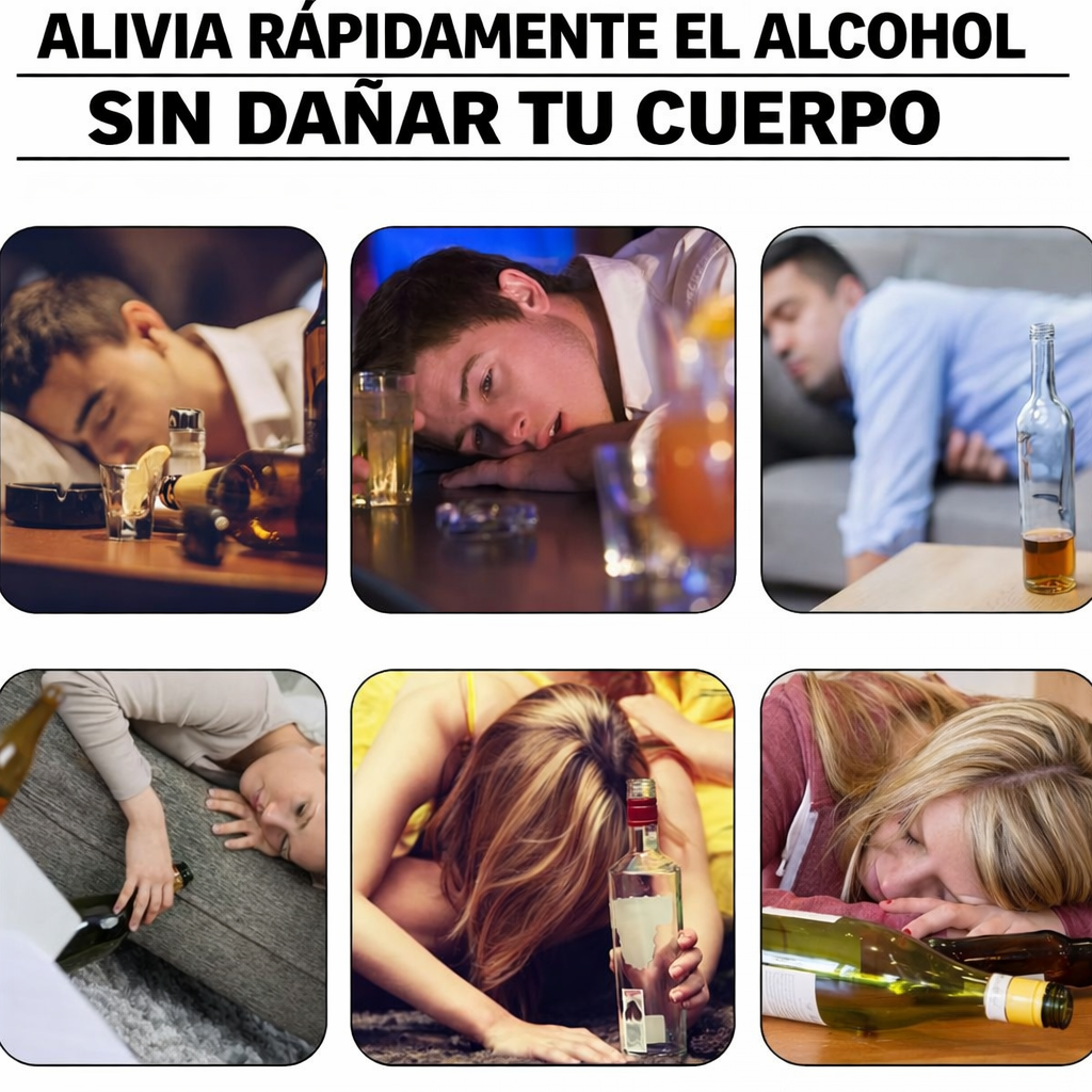 “La peor parte no es la fiesta… es el día siguiente” <br> <span style="color:#dc2626;font-weight:900;">🔥 OFERTA ESPECIAL: 25% DE DESCUENTO</span>