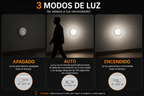 💡🚶‍♂️ Tu casa se ilumina sola cuando te movés 🌙🚶‍♂️ <br> ⚡ Sin cables • 🔋 Recargable • 🧲 Instalación fácil <br> <span style="color:#dc2626;font-weight:900;">🔥 OFERTA ESPECIAL: 25% DE DESCUENTO</span>