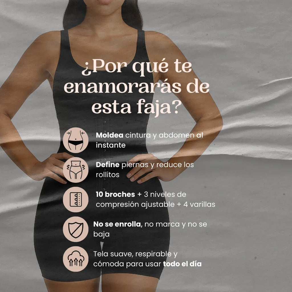 Short Faja Reforzado Premium – Moldea cintura, abdomen y muslos