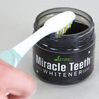 ✨ Miracle Teeth Whitener – Polvo Blanqueador Dental Natural con Carbón de Coco | Sin Peróxido | Como se ve en TV <br> <span style="color:#dc2626;font-weight:900;">🔥 OFERTA ESPECIAL: 25% DE DESCUENTO</span>