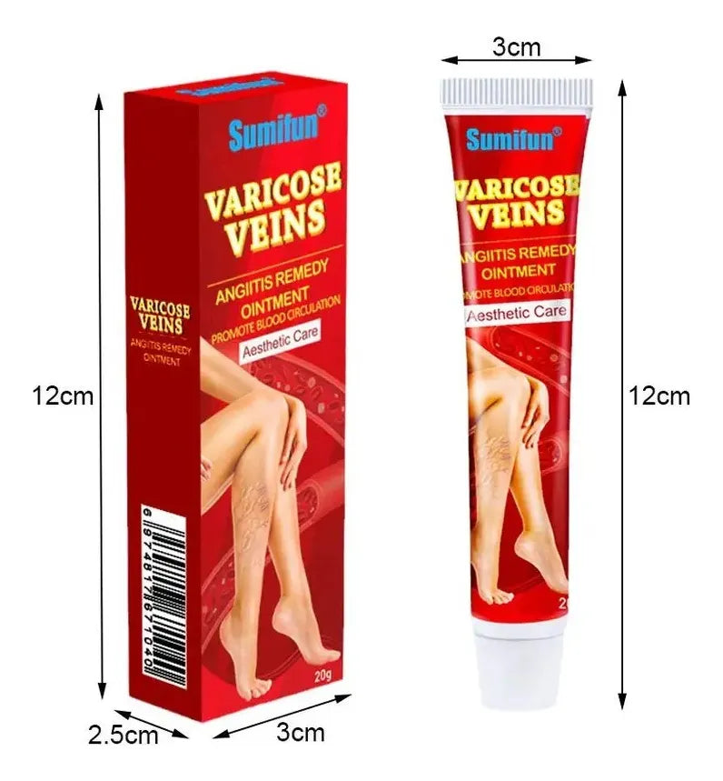 Decile Adiós a la Pesadez y Dolor de Piernas – Crema Herbal de Alivio Potente