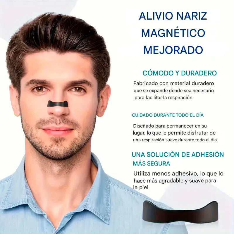 🚀 Tiras Nasales Magnéticas para Respirar Mejor (Kit 15 días)👃🏻- PROMO Pagas 1 Llevas 2 Kits<br> <span style="color:#dc2626;font-weight:900;">🔥 OFERTA ESPECIAL🔥 </span>